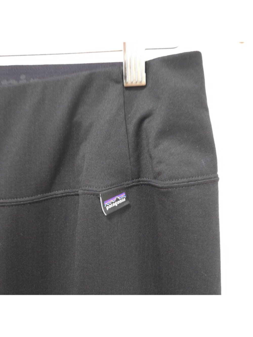 Patagonia Leggings Black Size XL Midweight Capilene Baselayer Sport Skinny - Picture 5 of 15